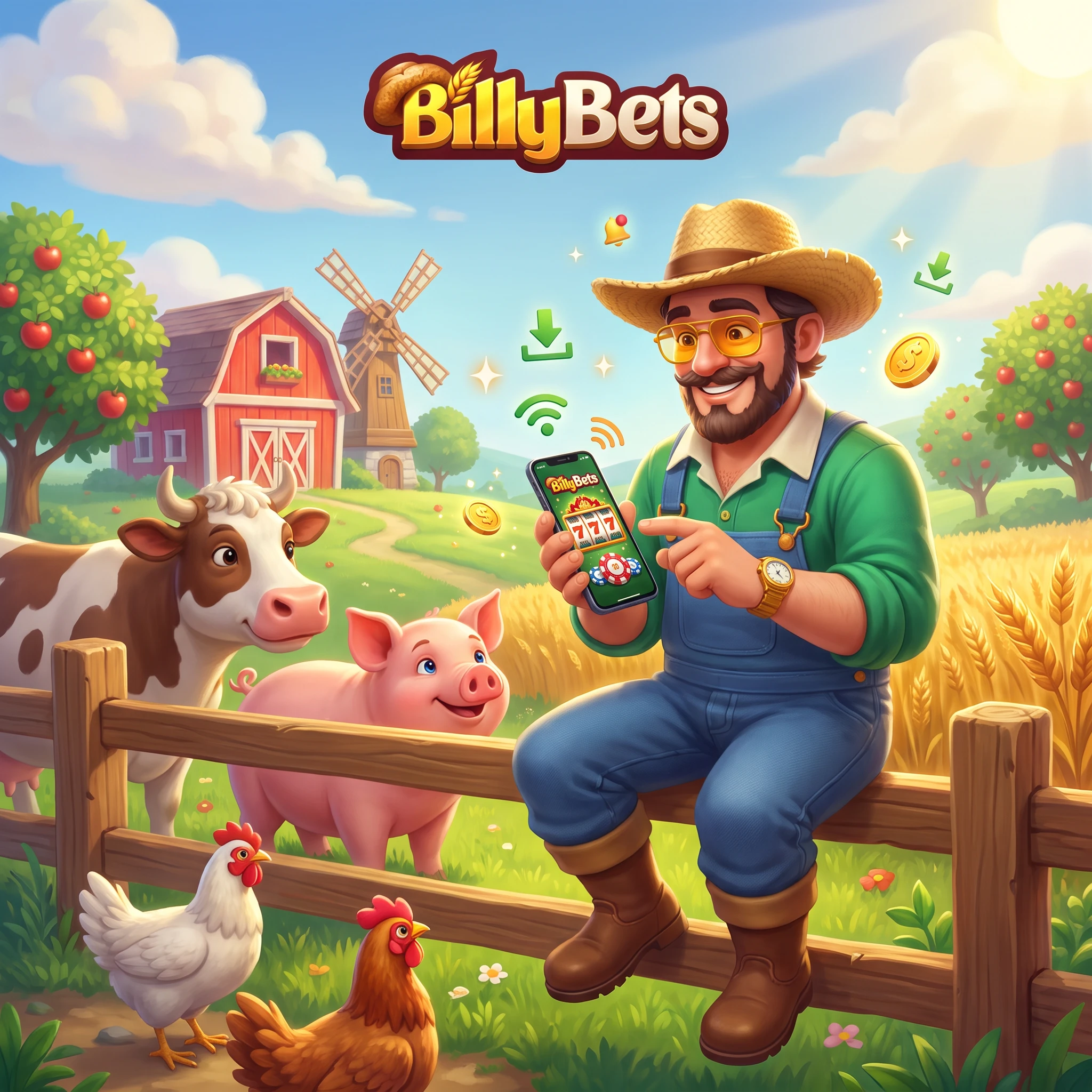 BillyBets mobile shortcut