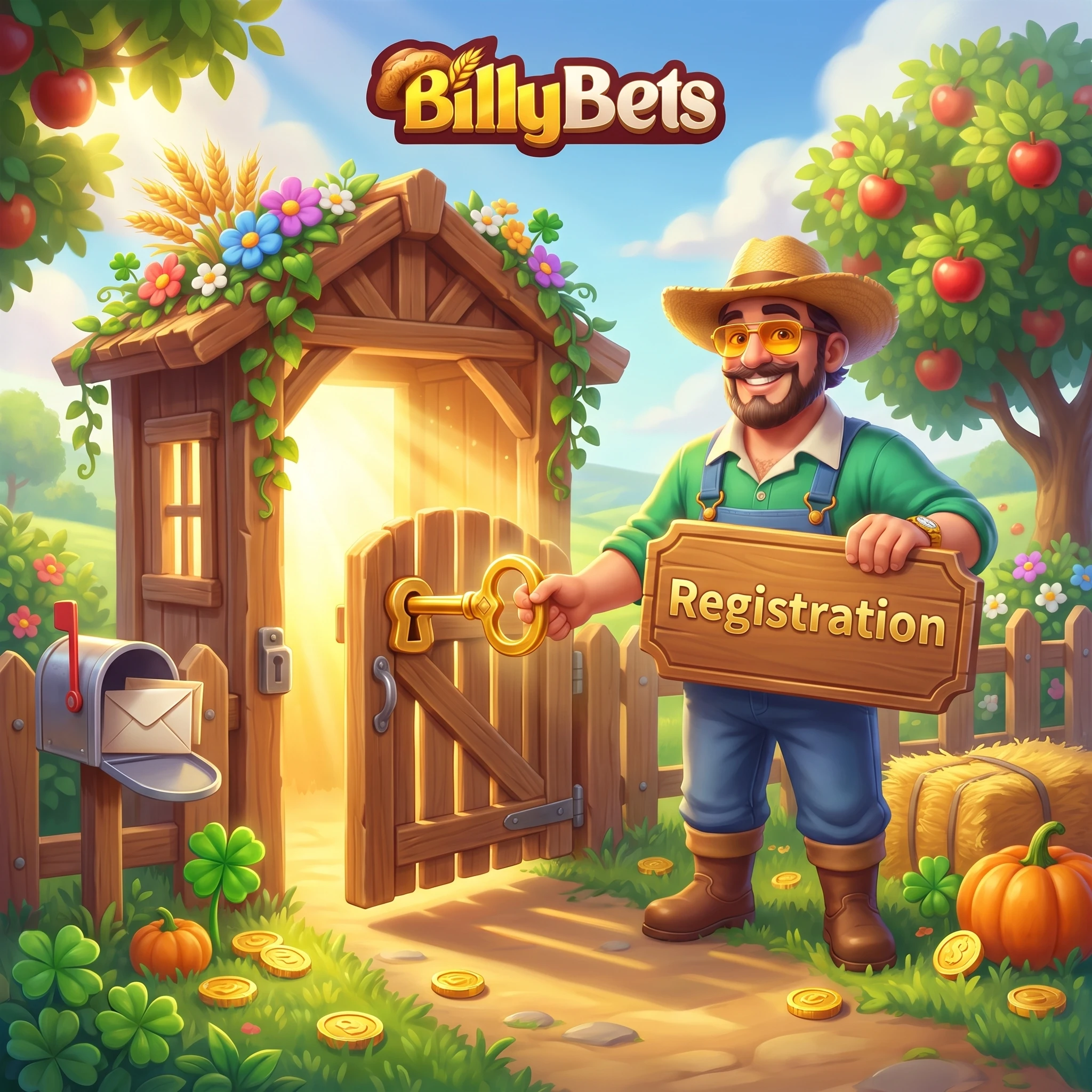 BillyBets account registration
